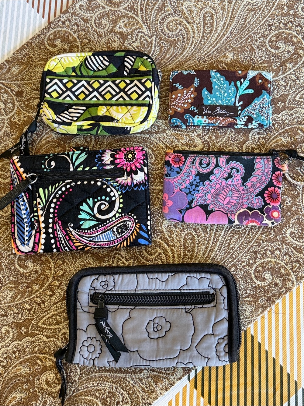 Vera Bradley Bundle 4 Pieces Plus a Bonus Thirty-One Wallet